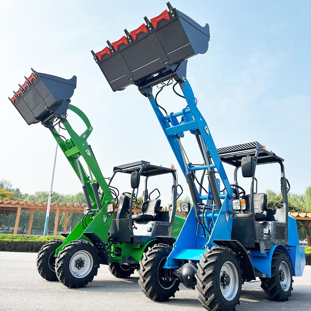 전기식 프런트 엔드 로더