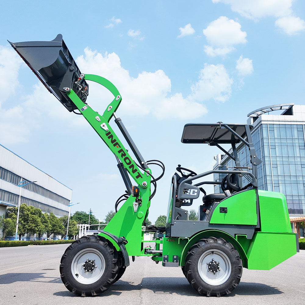 전기식 프런트 엔드 로더