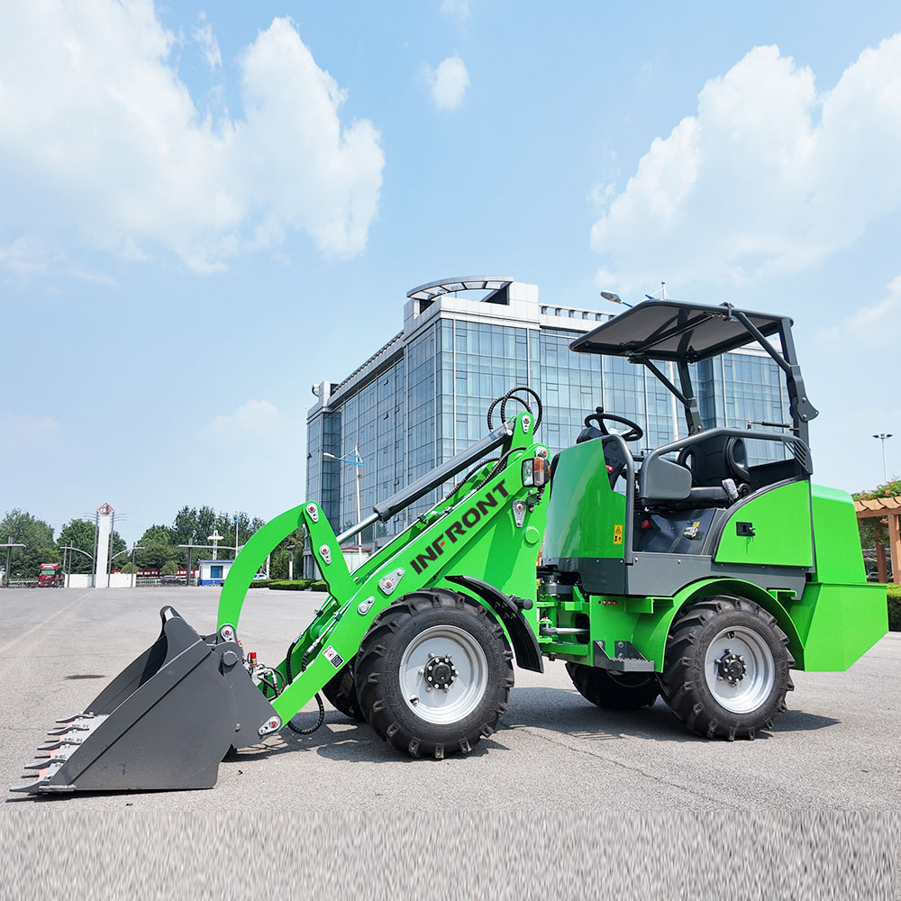 전기식 프런트 엔드 로더