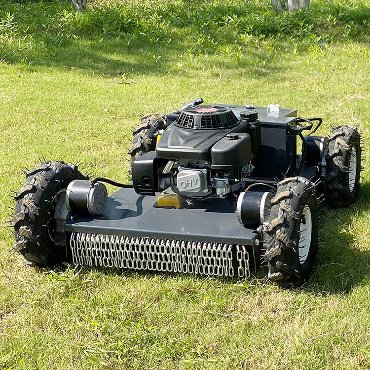 휠 잔디 깎는 기계