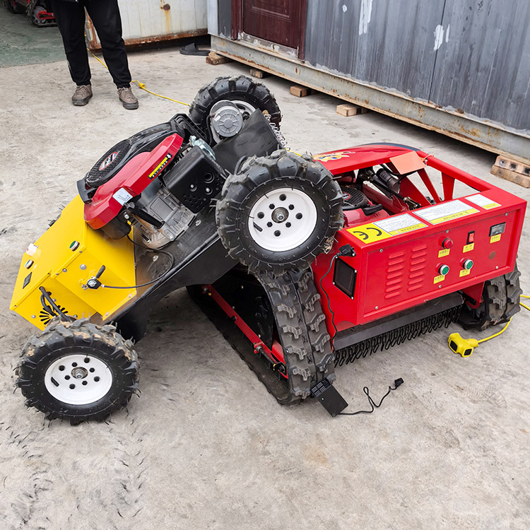 휠 잔디 깎는 기계