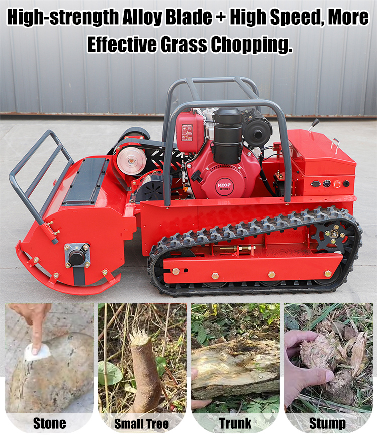 원격 제어 잔디 깎는 기계