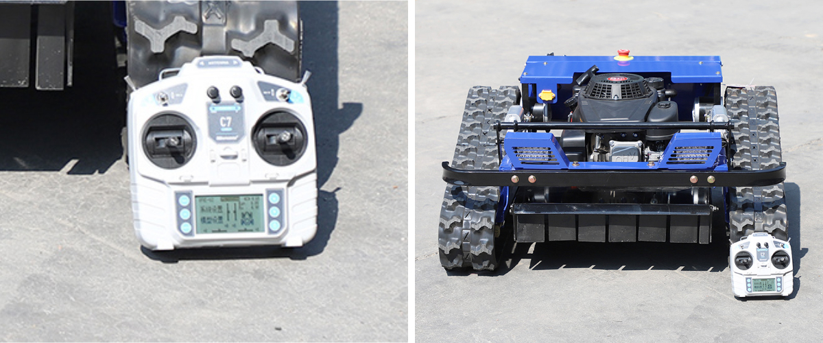 원격 제어 경사면 모어