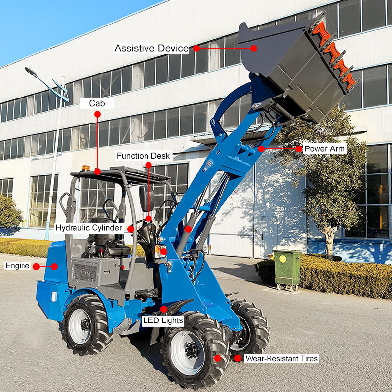 전기식 프런트 엔드 로더 전기식 프런트 엔드 로더