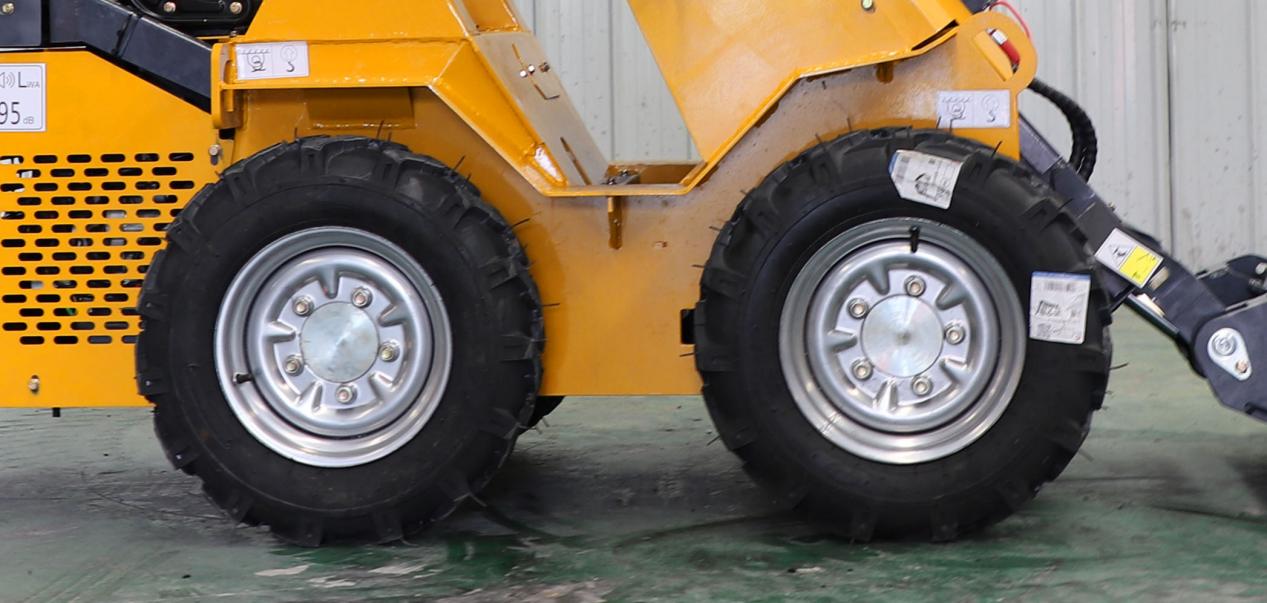 스키드 스티어를 위한 퀵 어태치