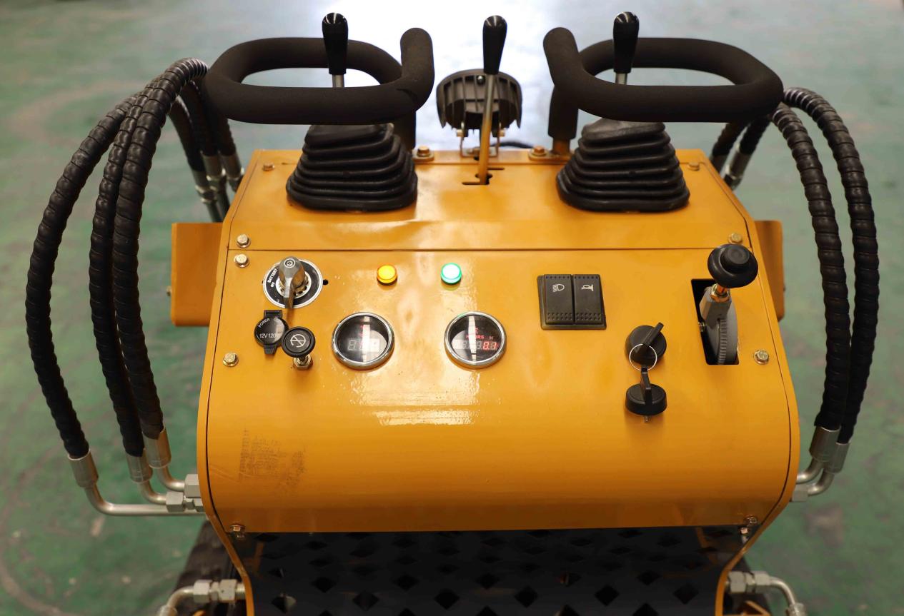 스키드 스티어를 위한 퀵 어태치