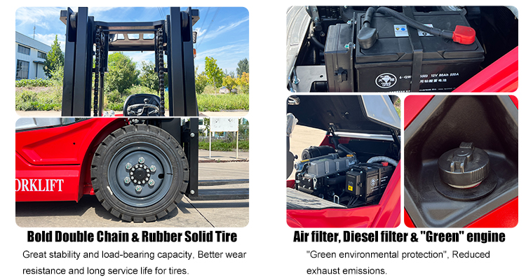 디젤 포크리프트 트럭
