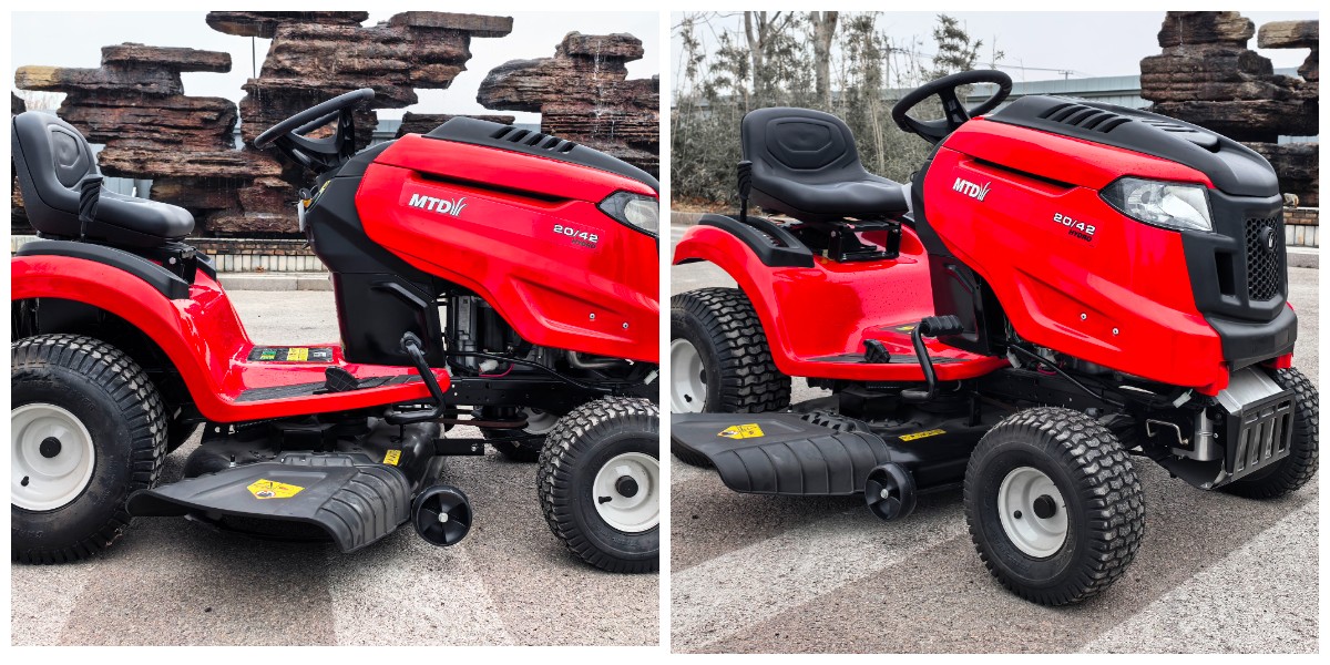 승용 잔디 깎는 기계